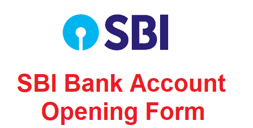 SBI Saving Bank Account Opening Form pdf